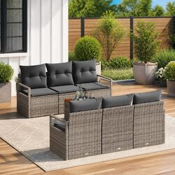 Versatile 7-Piece Garden Sofa Set for Any Outdoor Use