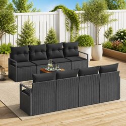 Versatile 9-Piece Garden Sofa Set for Every Patio