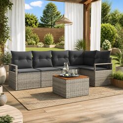 Practical Modular Sofa Set for Any Outdoor Setting