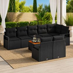 Versatile 9-Piece Sofa Set for Your Outdoor Space