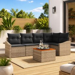 Practical 6-Piece Sofa Set for Your Outdoor Living