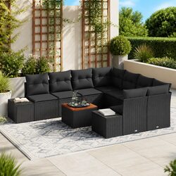 Practical 9-Piece Modular Sofa Set for Your Outdoor Living