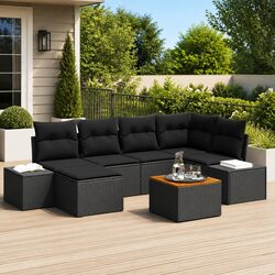 Ideal 7-Piece Sofa Set for Your Garden and Patio