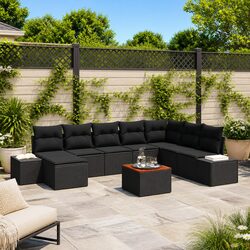 Versatile 9-Piece Outdoor Sofa Set for Gatherings