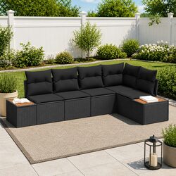 Ideal 5-Piece Modular Sofa Set for Your Outdoor Needs