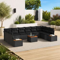 Practical 10-Piece Sofa Set for Your Outdoor Areas
