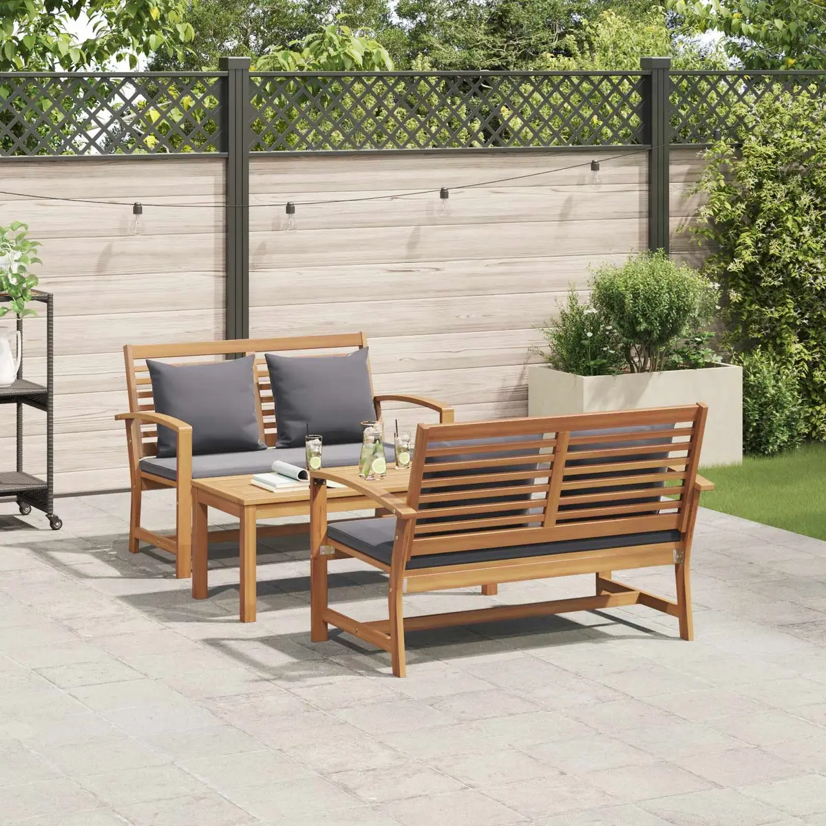 Garden Sofa Set for Relaxation Areas