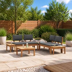 Versatile 3-Piece Sofa Set for Your Outdoor Relaxation Needs