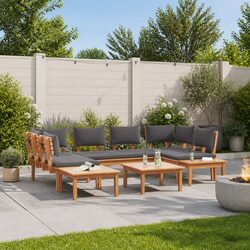 Versatile 4 Piece Sofa Set Perfect for Outdoor Settings