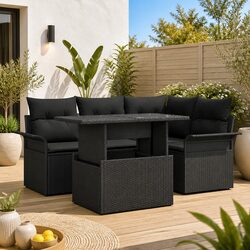 Practical 5-Piece Sofa Set for Your Outdoor Entertaining Needs