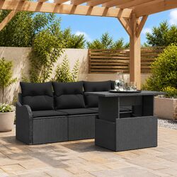 Practical 5-Piece Outdoor Sofa Set for Entertaining