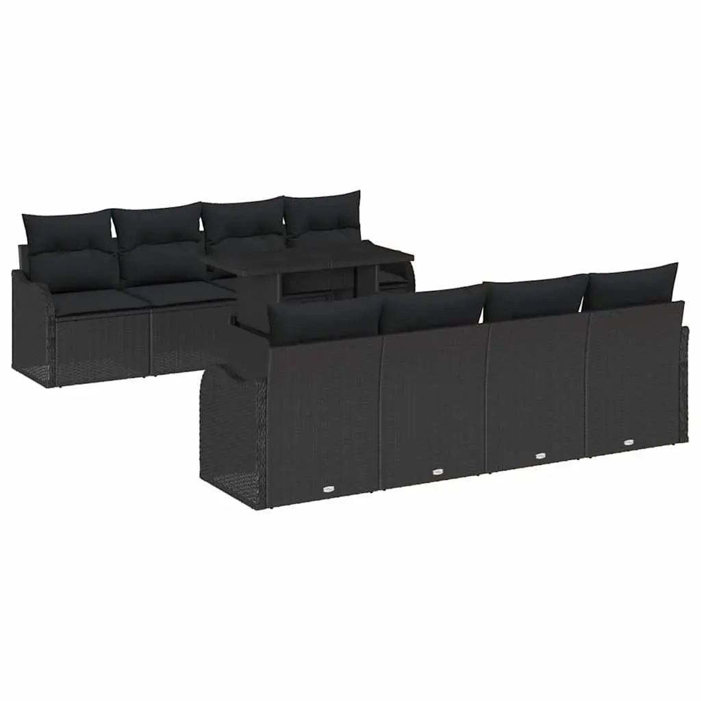 9 Piece Modular Sofa Set for Outdoor Gatherings