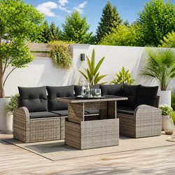 Practical Modular Garden Sofa Set for Any Outdoor Area