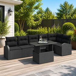 Practical Modular Garden Sofa Set - Perfect for Outdoor Use