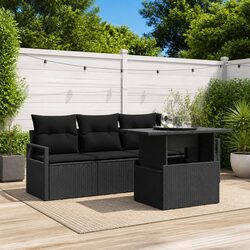 Practical 5-Piece Modular Garden Sofa Set for Outdoor Spaces