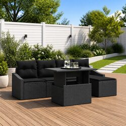 Versatile 6-Piece Garden Sofa Set for Any Occasion