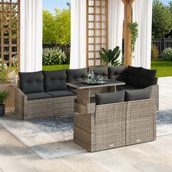 Versatile 9-Piece Outdoor Sofa Set for Relaxation