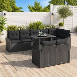 Versatile 9-Piece Sofa Set for Your Outdoor Areas