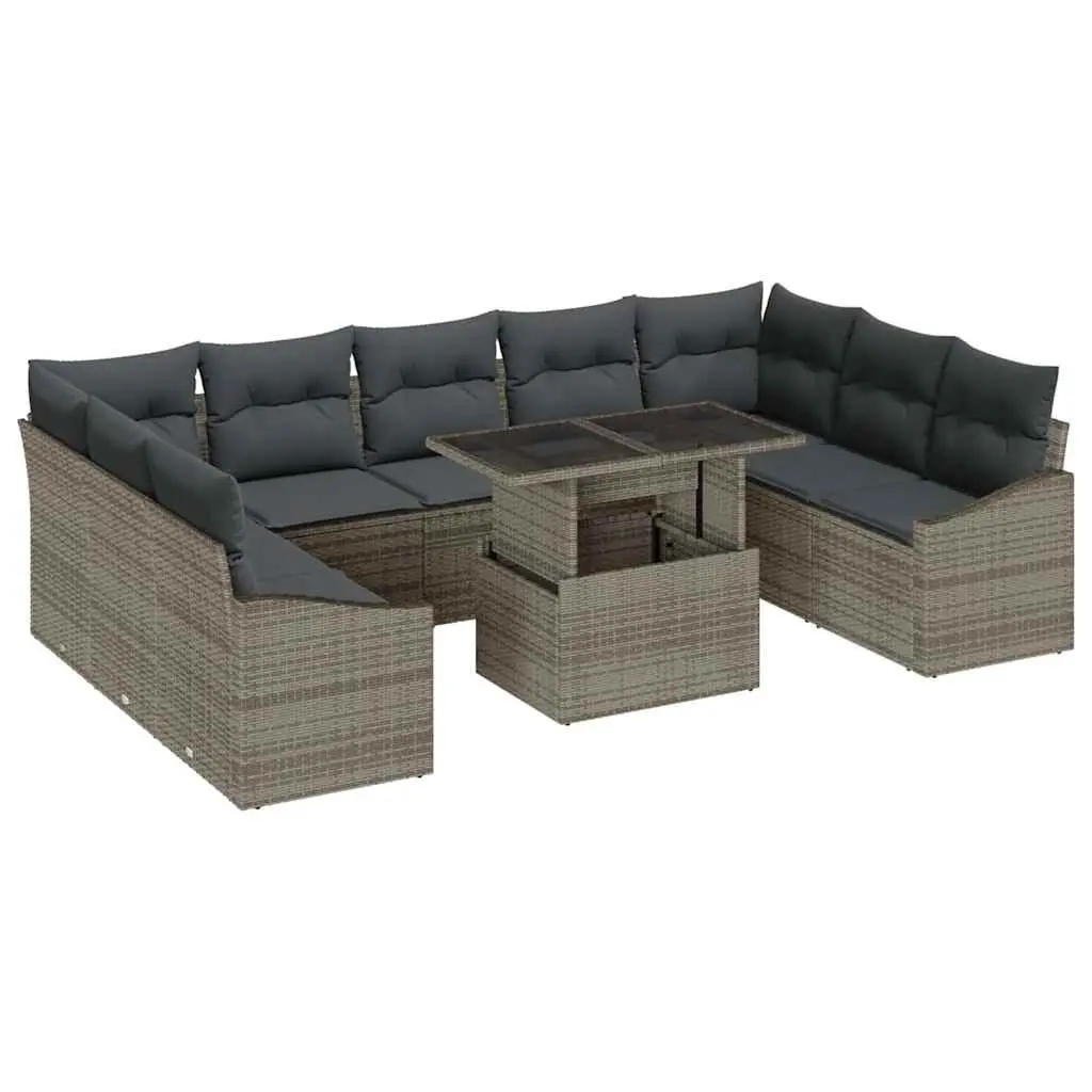 10-Piece Garden Sofa Set for Outdoor Spaces