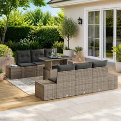 Functional 7-Piece Garden Sofa Set for Your Outdoor Needs