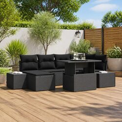 Perfect 7-Piece Garden Sofa Set for Outdoor Use