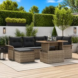 Versatile 7-Piece Sofa Set for Outdoor Entertaining