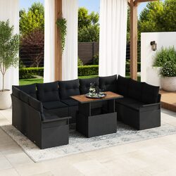 10 Piece Garden Sofa Set for Stylish Outdoor Living