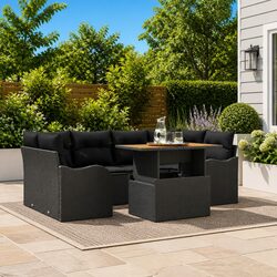 7-Piece Garden Sofa Set for Outdoor Relaxation and Fun