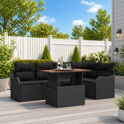 Functional 6-Piece Garden Sofa Set for Real Life Use