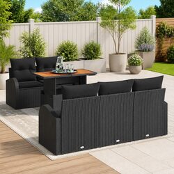 Practical 6-Piece Garden Sofa Set for Your Home
