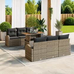 Practical 7-Piece Sofa Set Perfect for Your Patio