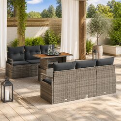 Practical 7-Piece Garden Sofa Set for Outdoor Relaxation