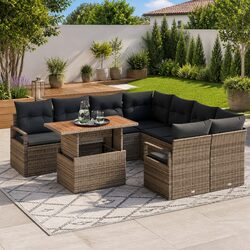 Practical 9-Piece Garden Sofa Set for Your Home