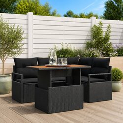 Practical 5-Piece Garden Sofa Set for Various Outdoor Spaces