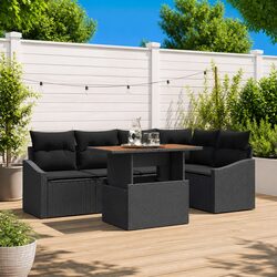 Versatile 6-Piece Garden Sofa Set for Any Outdoor Setting