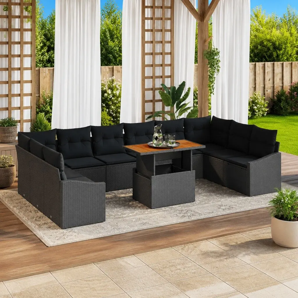 11-Piece Outdoor Sofa for Various Settings