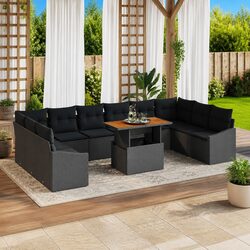 Practical 11-Piece Outdoor Sofa for Various Settings