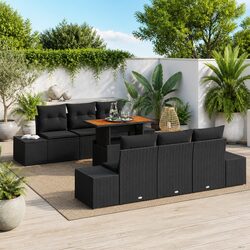 7-Piece Modular Sofa Set for Outdoor Gatherings