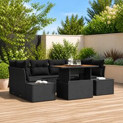 Perfectly Suited for Your Patio: 7-Piece Sofa Set