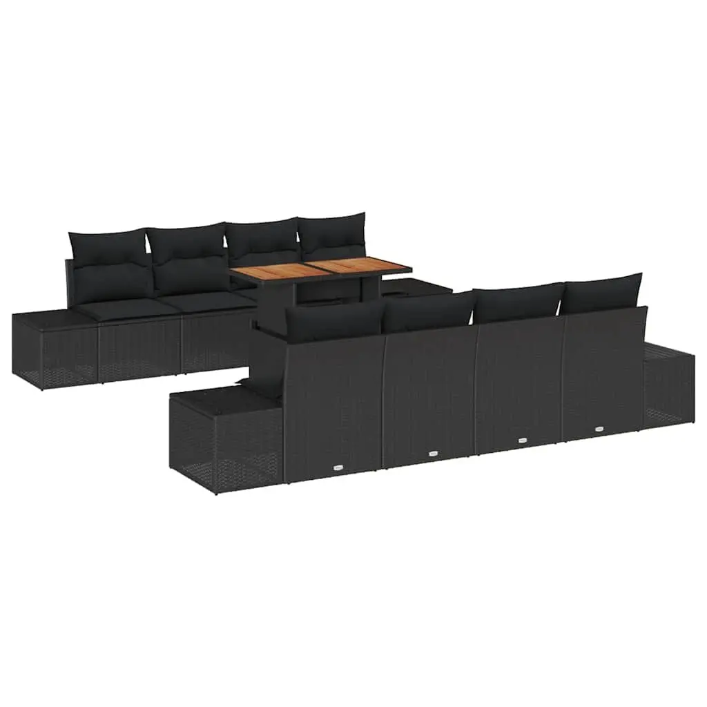 9 Piece Outdoor Garden Sofa for Entertaining
