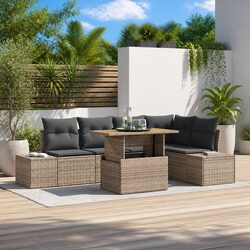 The Perfect Fit: 6-Piece Garden Sofa Set for Your Space