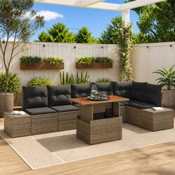 7-Piece Outdoor Sofa Set: Perfect for Garden or Patio Use