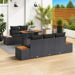 Versatile 6-Piece Sofa Set for Outdoor Entertaining