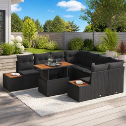 Practical 9-Piece Outdoor Sofa Set for Every Home