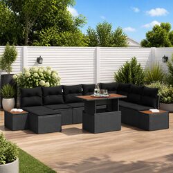 Practical 9-Piece Outdoor Sofa Set for Any Setting