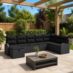 Practical Outdoor Sofa Set for Patios and Gardens
