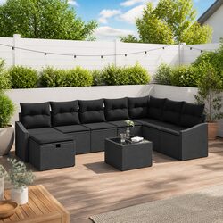 Practical 9-Piece Outdoor Sofa Set for Any Space
