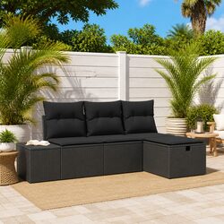 Versatile Outdoor Sofa Set with Storage Compartment