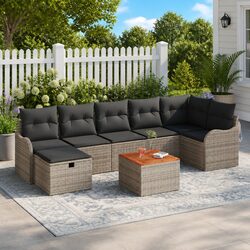 Flexible Modular Sofa Set Perfect for Any Outdoor Space