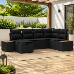 Practical Modular Garden Sofa Set for Any Outdoor Use
